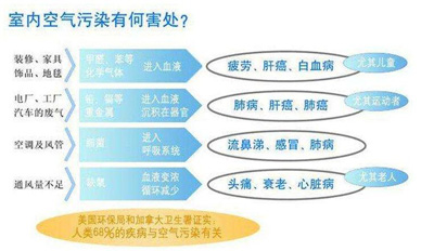 室內汙染引起的（de）疾病